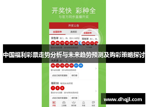 中国福利彩票走势分析与未来趋势预测及购彩策略探讨 中国福利彩票走势分析与未来趋势预测及购彩策略探讨